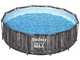 Bestway Steel Pro Max 5614X - &Oslash;366x100 cm - Piscina Rotonda