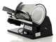 OUTLET - PICCOLI DIFETTI ESTETICI - Seven Italy PS 250 PRO BLACK - Affettatrice con lama da 250 mm - affilatoio compreso