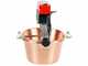OUTLET - PICCOLI DIFETTI ESTETICI - NuovaFac Cuoca Automatica - Paiolo elettrico in rame martellato a induzione - 9L - 24W