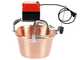 OUTLET - PICCOLI DIFETTI ESTETICI - NuovaFac Cuoca Automatica - Paiolo elettrico in rame martellato a induzione - 9L - 24W