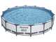 Bestway Steel Pro Max 56595 - &Oslash;427x84 cm - Piscina Rotonda
