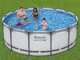 Bestway Steel Pro Max 56488 - &Oslash;457x107 cm - Piscina Rotonda