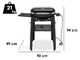 Weber Lumin con stand - Barbecue elettrico portatile