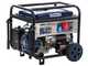 OUTLET - UTILIZZATO PER PROVA - BullMach AMBRA 13800 E-3 - Generatore di corrente carrellato a benzina con AVR 10 kW -  Continua 9 kW Trifase