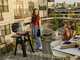 Weber Lumin Compact con stand - Barbecue elettrico portatile