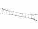 Svelt Scalissima GR SSCAL012, 2x12 gradini, 6.27 m - Scala in alluminio telescopica - Altezza stimata operativa 7.27 m