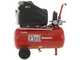 OUTLET - PICCOLI DIFETTI ESTETICI - Compressore aria elettrico carrellato FINI Amico 25/SF2500 - Motore 2 HP - 24 lt