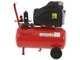 OUTLET - PICCOLI DIFETTI ESTETICI - Compressore aria elettrico carrellato FINI Amico 25/SF2500 - Motore 2 HP - 24 lt