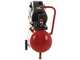 OUTLET - PICCOLI DIFETTI ESTETICI - Compressore aria elettrico carrellato FINI Amico 25/SF2500 - Motore 2 HP - 24 lt