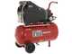 OUTLET - PICCOLI DIFETTI ESTETICI - Compressore aria elettrico carrellato FINI Amico 25/SF2500 - Motore 2 HP - 24 lt