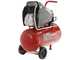 OUTLET - PICCOLI DIFETTI ESTETICI - Compressore aria elettrico carrellato FINI Amico 25/SF2500 - Motore 2 HP - 24 lt