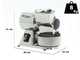 OUTLET - UTILIZZATO PER PROVA - Fimar GR8D - Grattugia elettrica professionale - 370W