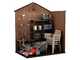 OUTLET - DIFETTI ESTETICI - Keter Darwin marrone - Casetta da giardino - Con finestre frontali - 190x122x221 cm