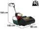 OUTLET - UTILIZZATO PER PROVA - Tagliaerba Elicoidale Marina Systems 660H - Honda GX200 - Rullo metallo - Elica 6 lame