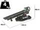 Gardena PowerJet Collect 18 P4A - Soffiatore Aspiratore a batteria - 18V 4Ah