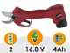 Archman FE04-25 - Forbice da potatura a batteria - 2x 16.8V 2Ah