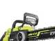 OUTLET - PICCOLI DIFETTI ESTETICI - Ryobi BRUSHLESS RY36CSX35A-0 - Elettrosega Max Power 36V - Lama da 35cm - SENZA BATTERIA E CARICABATTERIA
