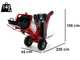 OUTLET - DIFETTI ESTETICI - GeoTech-Pro PCS 90 BS - Biotrituratore a scoppio professionale - Motore Brigss&amp;Stratton
