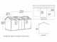 Keter Newton plus 7515/1575 - Casetta da giardino - Con porta doppia anta e finestre - 230x476x246 cm
