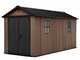 Keter Newton plus 7515/1575 - Casetta da giardino - Con porta doppia anta e finestre