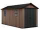 Keter Newton plus 7515/1575 - Casetta da giardino - Con porta doppia anta e finestre