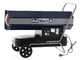 OUTLET - DIFETTI ESTETICI - BullMach BM-DDH 60 - Generatore di aria calda diesel - A combusione diretta - Carrellato - 60kW