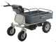 OUTLET - DIFETTI ESTETICI - BlackStone BS-CAR 500 E-F - Carriola elettrica a batteria 48V 25Ah con cassone ribaltabile