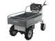 OUTLET - DIFETTI ESTETICI - BlackStone BS-CAR 500 E-F - Carriola elettrica a batteria 48V 25Ah con cassone ribaltabile