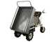 OUTLET - DIFETTI ESTETICI - BlackStone BS-CAR 500 E-F - Carriola elettrica a batteria 48V 25Ah con cassone ribaltabile