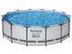 Bestway Steel Pro Max 56950 - &Oslash;427x107 cm - Piscina Rotonda per 7-8 Persone