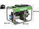 Energy EY-12MB AVR - Generatore di corrente a benzina con AVR 9,5 kW - Continua 8,5 Monofase