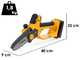 Stiga SP 100e Kit - Kit Potatore a batteria + Forbici elettriche da potatura - 20V/2Ah
