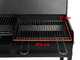 OUTLET - DIFETTI ESTETICI - Seven Italy Polifemo Big - Barbecue in ferro artigianale a carbone - 2x 47,5x37cm