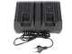 Worx Nitro WG745E - Tagliaerba a batteria - 2x20V/4Ah - Taglio 41cm