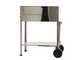 OUTLET - DIFETTI ESTETICI - Seven Italy Achille Medium - Barbecue in acciaio inox artigianale a carbone - 57,5x37cm