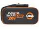 Worx Hyper WG543E - Soffiatore a batteria 20V 4Ah + in omaggio batteria 20V 4Ah