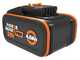 Worx Nitro HydroShot WG633E - Pistola idropulitrice a batteria 20V/4Ah + in omaggio batteria 20V/4Ah