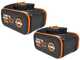 2 Batterie a litio Pro powershare WA3644 20V 4Ah con indicatore - Worx