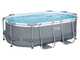 Bestway Steel Pro Max 5614A - 305x200x84 cm - Piscina Ovale + Pompa filtro 16 W
