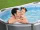 Bestway Steel Pro Max 5614A - Piscina Ovale + Pompa filtro 16 W