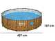 Bestway Steel Pro Max Splashview 561JM - Piscina Rotonda