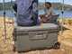 Coleman Convoy 100QT - Contenitore frigo con ruote integrate
