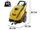 OUTLET - PICCOLI DIFETTI ESTETICI - Lavor Auckland 1310 - Idropulitrice ad acqua calda professionale - 150 bar max - 600 l/h