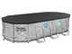 Bestway Steel Pro Max Splashview 56716 - 549x274x122 cm - Piscina Ovale per 7-8 Persone