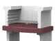 Linea VZ Ischia New - Barbecue in muratura a carbone