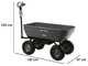 OUTLET - UTILIZZATO PER PROVA - BlackStone WB4-D - Carriola elettrica a batteria 24V 12Ah con ruote