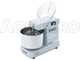 OUTLET - DIFETTI ESTETICI - Famag Grilletta IM 5/230 1 Velocit&agrave; Color Silver - Impastatrice a spirale 5 Kg