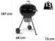 OUTLET - PICCOLI DIFETTI ESTETICI - MasterCook Ketty 57 - Barbecue a carbone