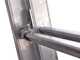 OUTLET - DIFETTI ESTETICI - S.T.P. Tria 3TR, 3x8 gradini, altezza 5.55 mt - Scala a sfilo in alluminio