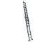OUTLET - DIFETTI ESTETICI - S.T.P. Tria 3TR, 3x8 gradini, altezza 5.55 mt - Scala a sfilo in alluminio